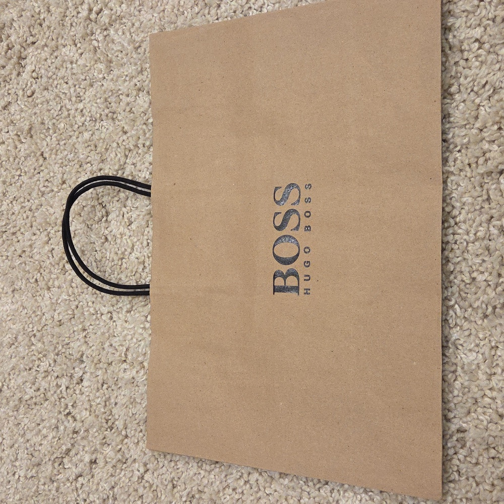 Hugo Boss Paper gift bag